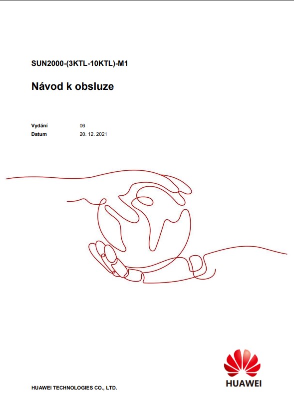 Návod k obsluhe Huawei SUN2000-(3KTL-10KTL)-M1
