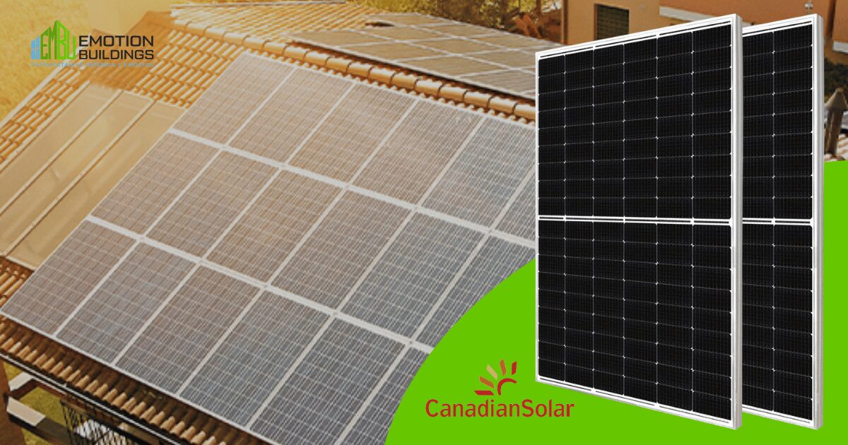 Solárne panely Canadian Solar | embu.sk