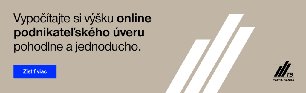 Podnikateľský úver od Tatra banky